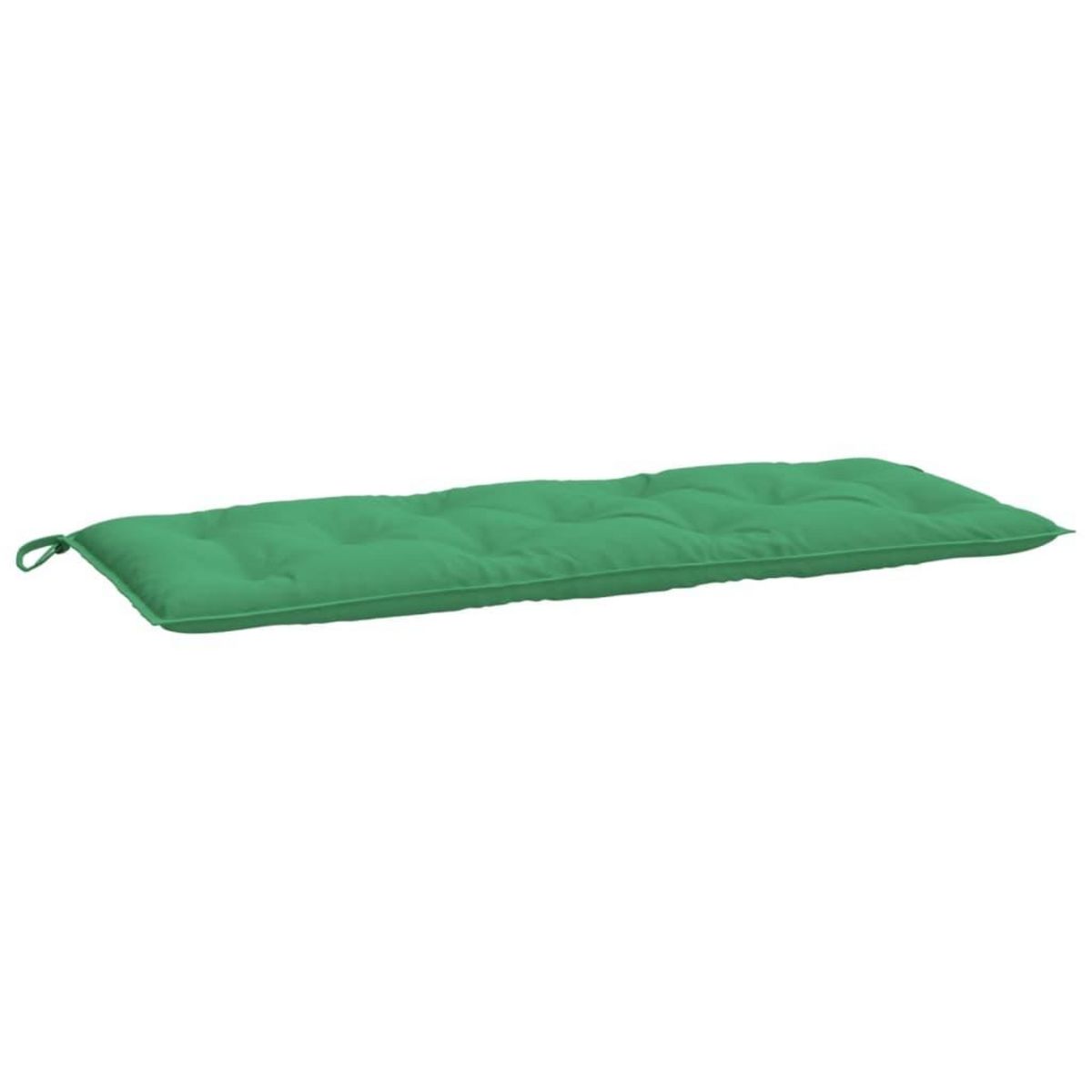 VIDAXL Coussins de banc jardin lot de 2 vert 120x50x7 cm tissu Oxford
