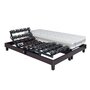 Voir la diapositive 1 : PRESTIGE Collection Lit relaxation électrique TPR mousse Haute Résilience 35 kg/m3 - H21 cm - 160x200 cm TERRAFLEX