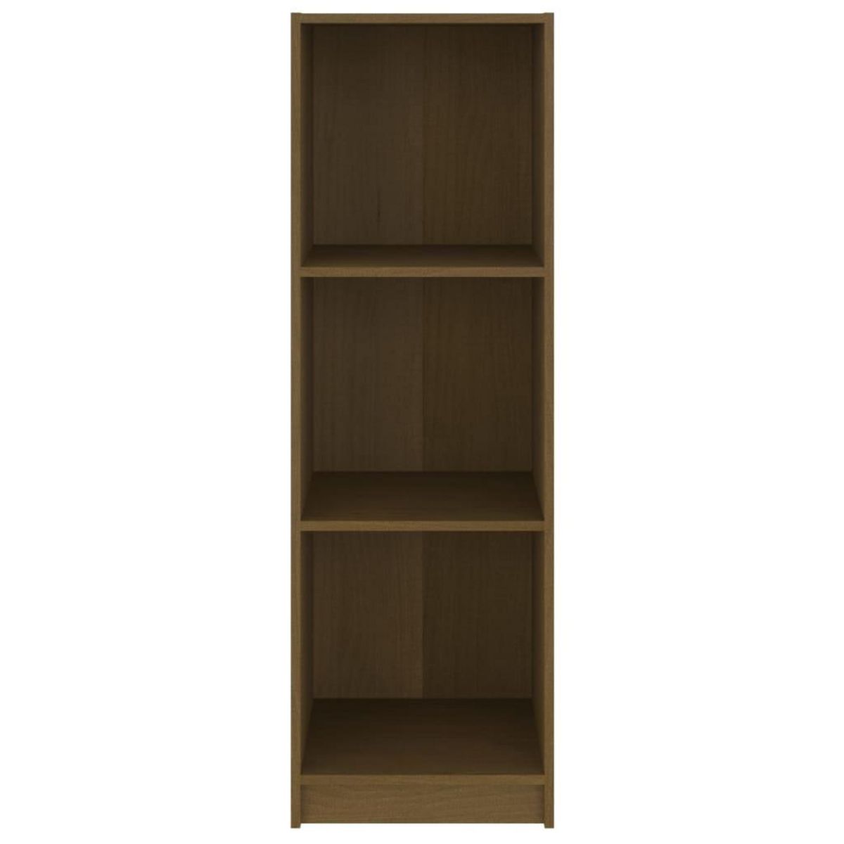VIDAXL Bibliotheque/Separateur de piece Marron miel Bois de pin massif