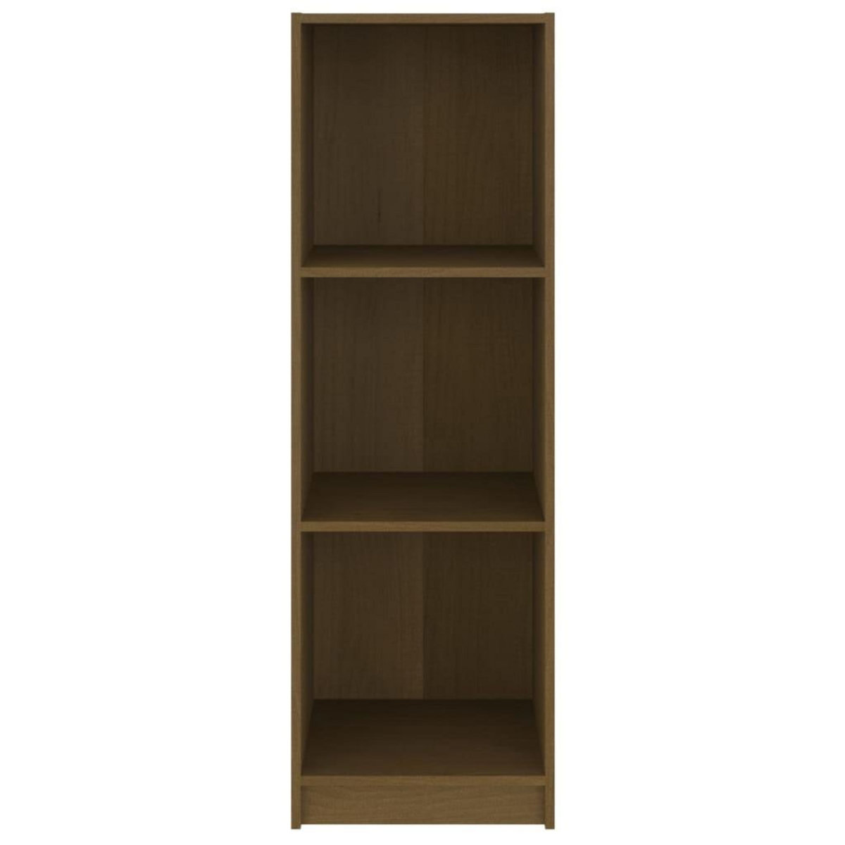 VIDAXL Bibliotheque/Separateur de piece Marron miel Bois de pin massif