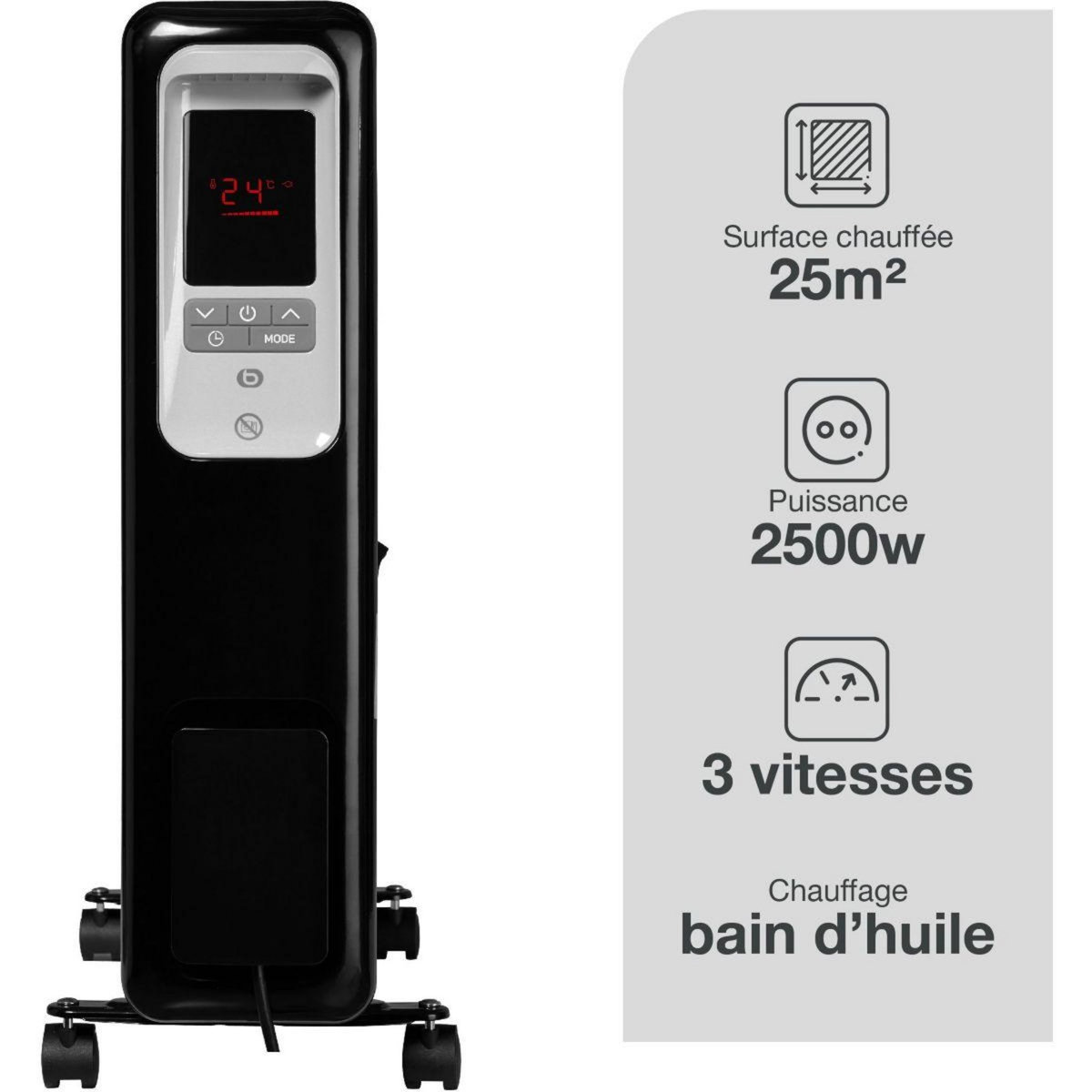 ESSENTIEL B Chauffage Bain d'huile ECHB933n