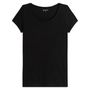 Voir la diapositive 3 : INEXTENSO T-shirt manches courtes noir femme