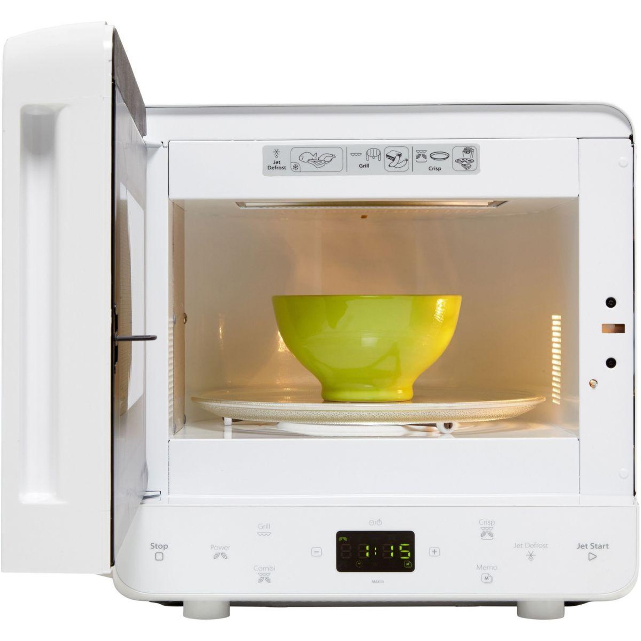 Voir la diapositive 3 : Whirlpool Micro ondes grill max38fw crisp