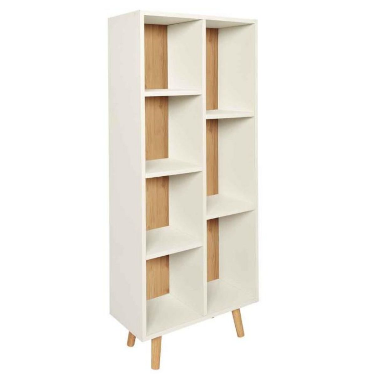 Paris Prix Bibliothèque Enfant  Suzanne  118cm Blanc & Beige