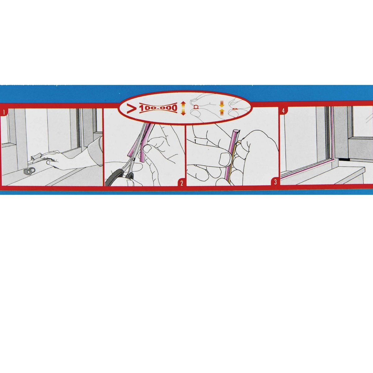 Geko Joint adhésif thermoplastique marron 2x3m