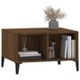 Voir la diapositive 4 : VIDAXL Table basse Chene marron 60x50x36,5 cm Bois d'ingenierie