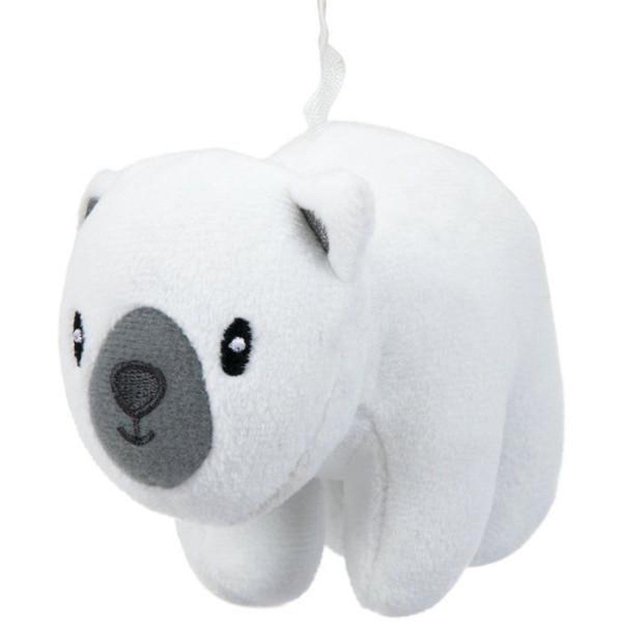Voir la diapositive 2 : NUBY Coussin intéractif moelleux - NUBY - Tummy Time - Gris / Blanc