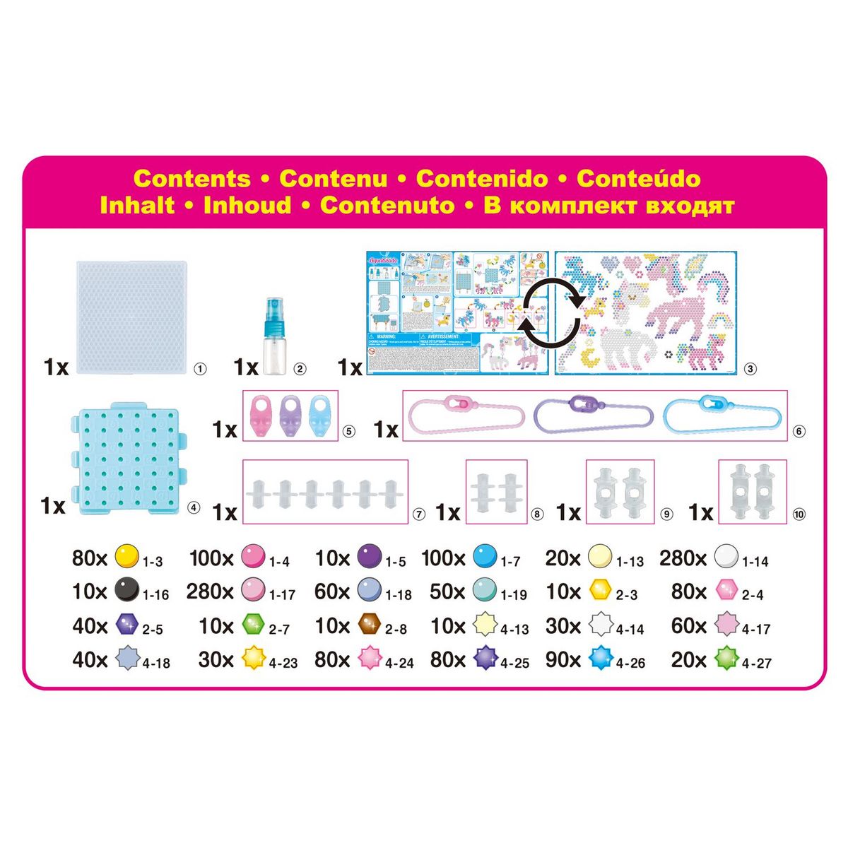 Aquabeads Les licornes féériques