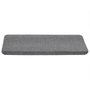 Voir la diapositive 4 : VIDAXL Tapis d'escalier autocollants 15 pcs 65x24,5x3,5 cm Gris