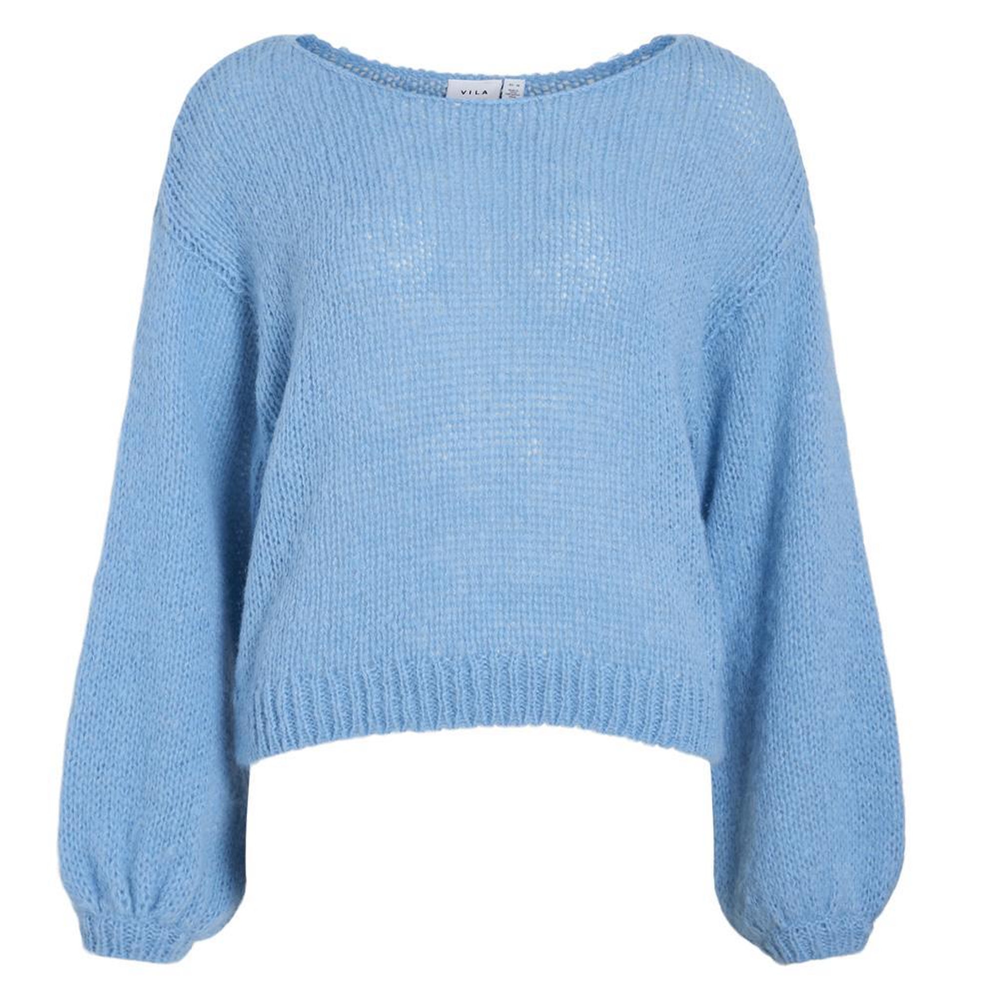 Vila Pull Bleu Femme Vila Choca. Coloris disponibles : Bleu