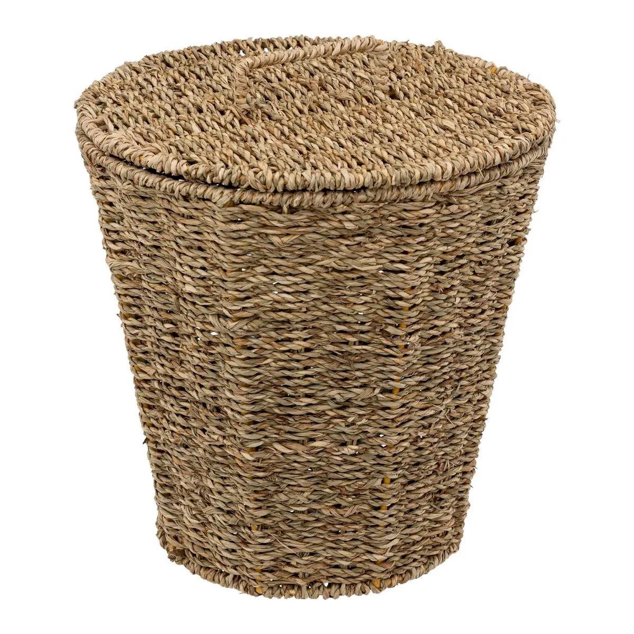 FIVE Poubelle de salle de bain  seagrass  9l naturel