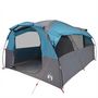 Voir la diapositive 4 : VIDAXL Tente familiale tunnel 6 personnes bleu impermeable