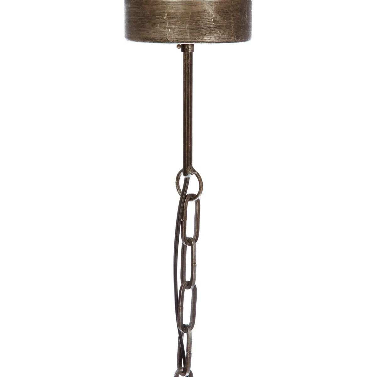 ATMOSPHERA Suspension en fer Factory - Diam. 40 cm - Etain