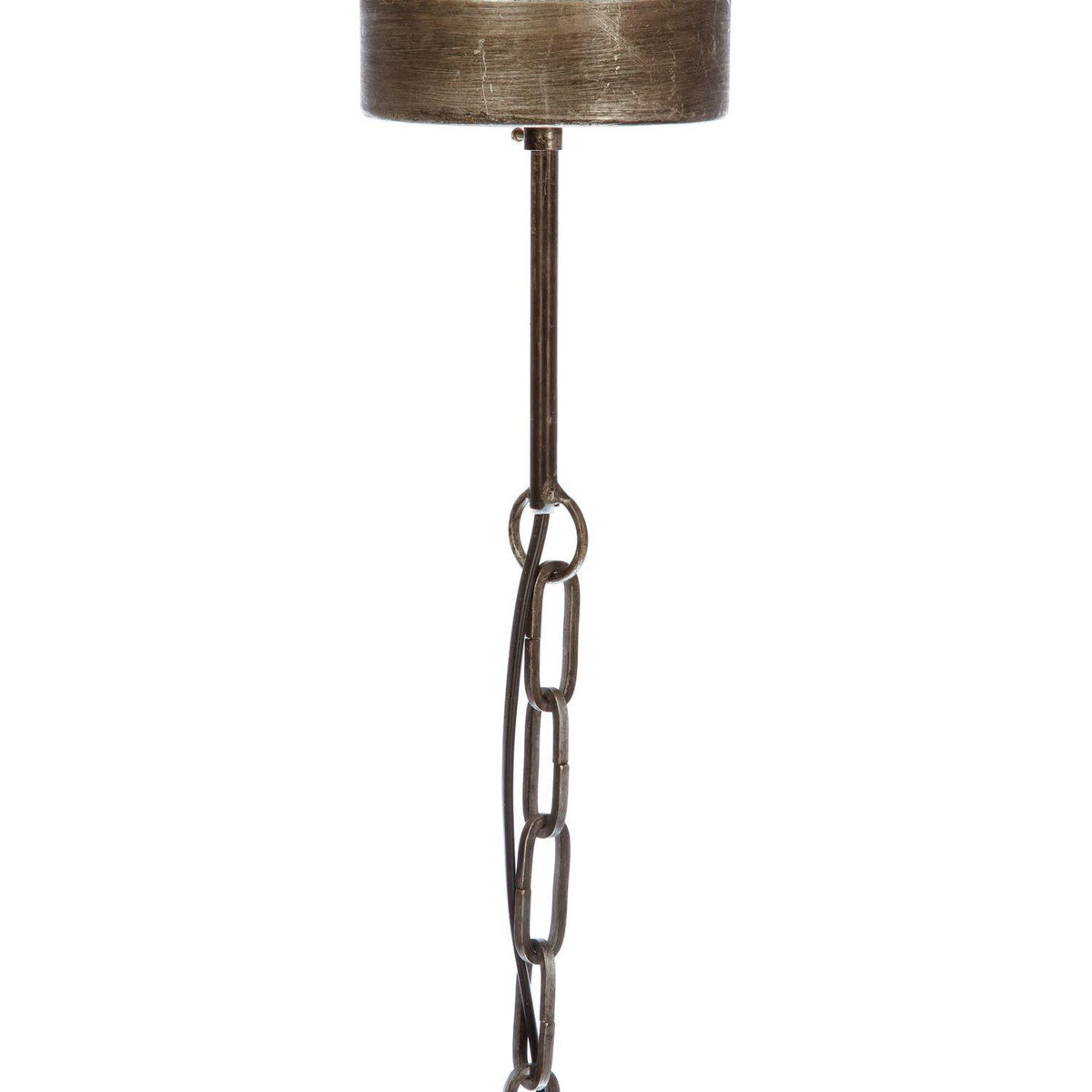 ATMOSPHERA Suspension en fer Factory - Diam. 40 cm - Etain