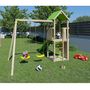 Voir la diapositive 2 : trigano Aire de jeux avec toboggan - Bois - H2,20m - SMART XPERIENCE