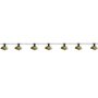 Voir la diapositive 1 : Lumisky Guirlande lumineuse extérieur connectable COTTAGE Beige Poly rotin 5.70m