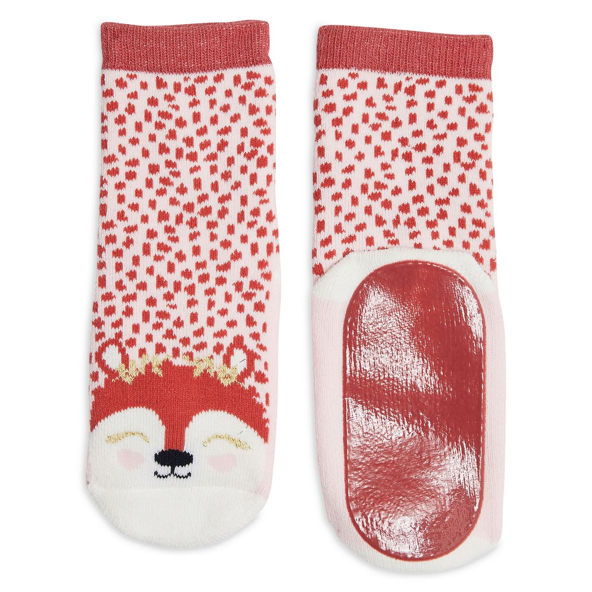 IN EXTENSO Chaussettes anti-dérapantes renard bébé fille