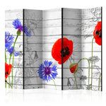 Paris Prix Paravent 5 Volets  Wildflowers  172x225cm