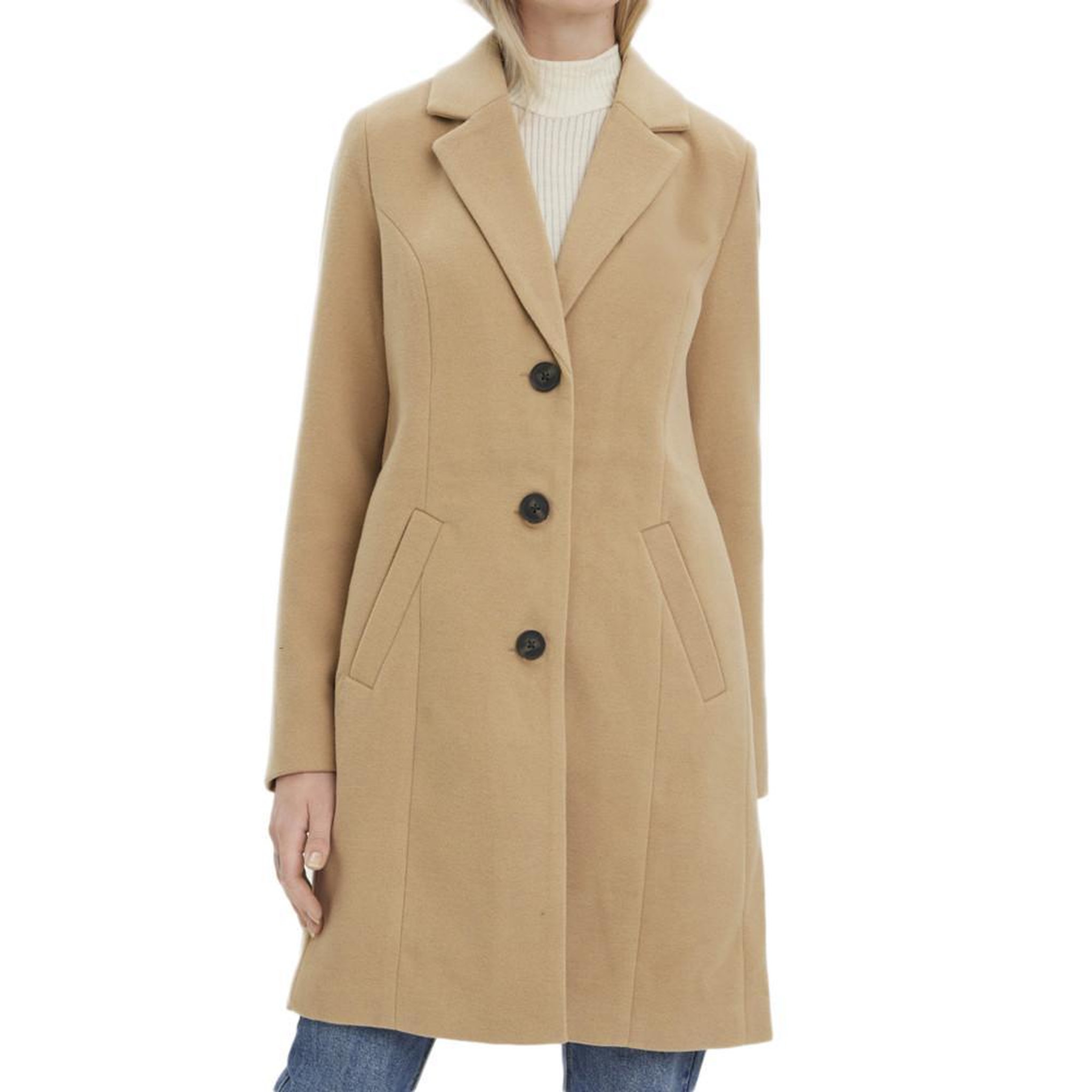 Vero Moda Manteau Beige Femme Vero Moda Cindy. Coloris disponibles : Beige