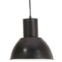 Voir la diapositive 2 : VIDAXL Lampe suspendue 25 W Noir Rond 28,5 cm E27