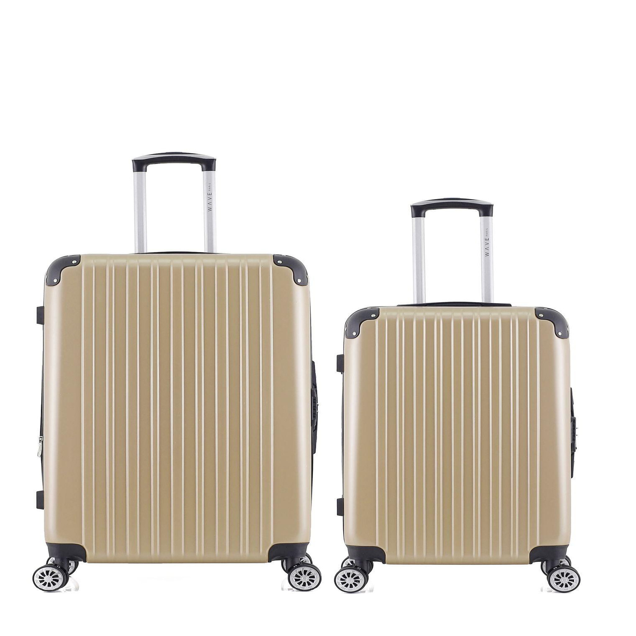 WAVE PARIS WAVE PARIS - LOT DE 2 - Valises grand format et weekend DENALI