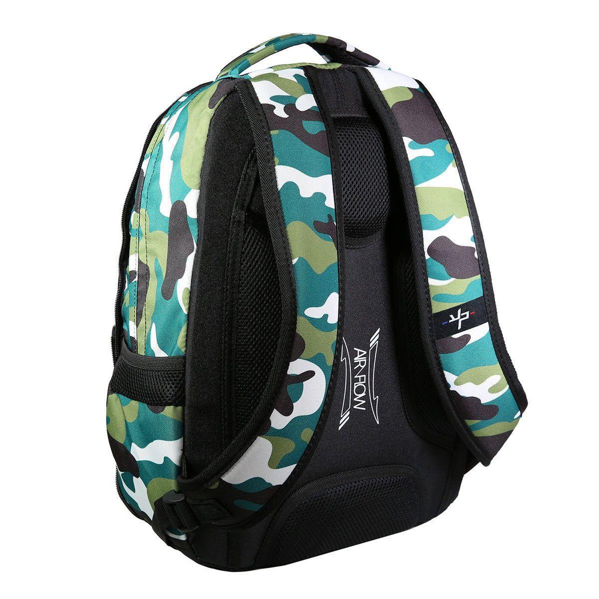 Voir la diapositive 3 : BODYPACK BODYPACK Sac à dos recyclé 3 compartiments 2 en 1 Camo