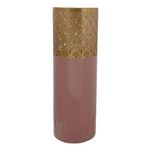 Paris Prix Vase Rond Design  Decoa  60cm Rose & Or