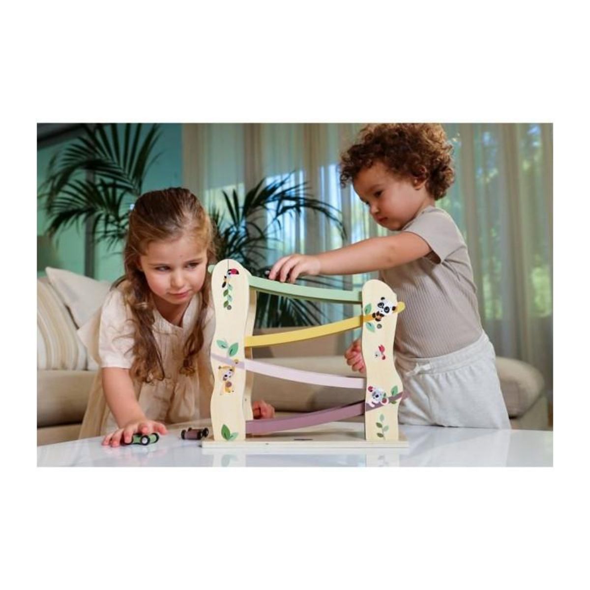 TINY LOVE TINY LOVE, Rampe de course en bois, a partir de 18 mois, Boho Chic