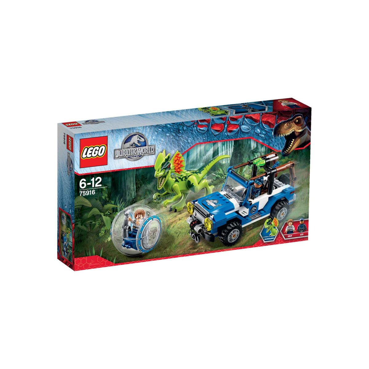 LEGO Jurassic World 75916 - L'embuscade du Dilophosaure
