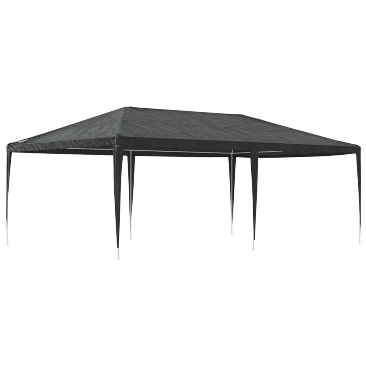VIDAXL Tente de reception professionnelle 4x6 m Anthracite 90 g/m^2
