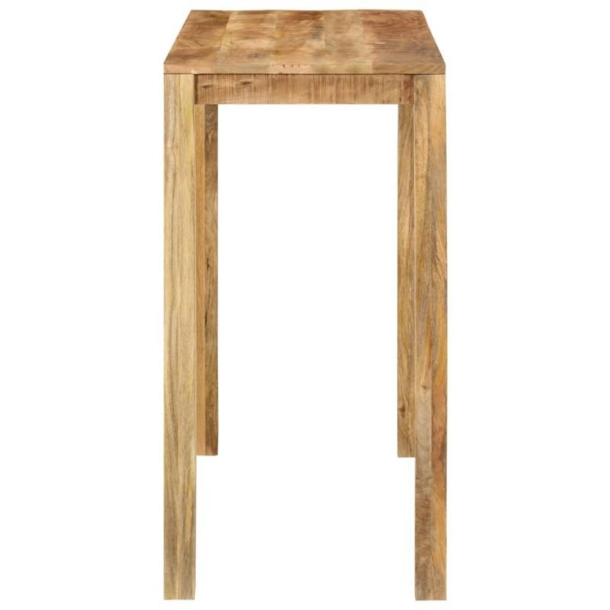 VIDAXL Table de bar 112x55x108 cm Bois de manguier massif