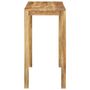Voir la diapositive 3 : VIDAXL Table de bar 112x55x108 cm Bois de manguier massif