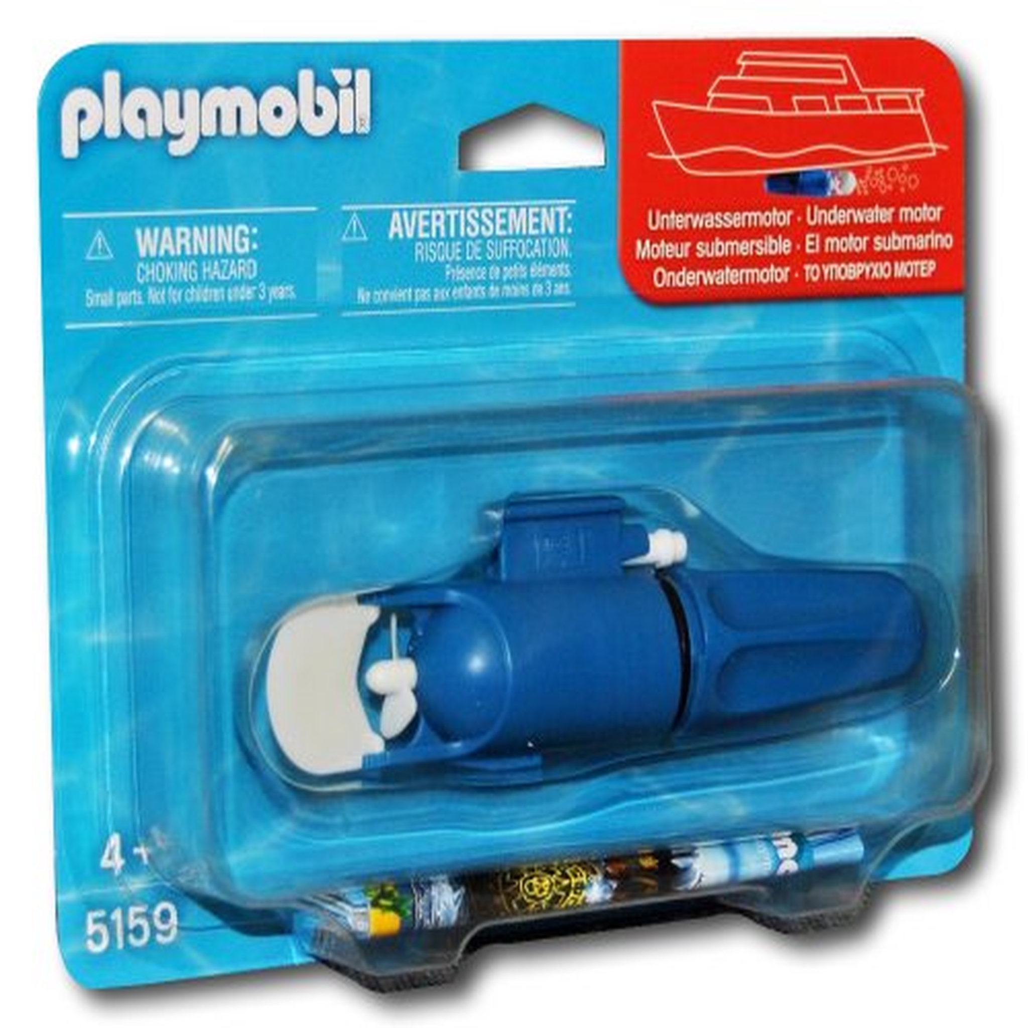 Voir la diapositive 2 : PLAYMOBIL 5159 Moteur submersible