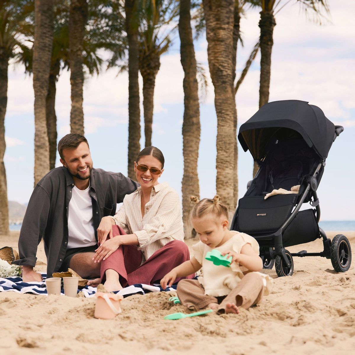 KINDERKRAFT Poussette canne compacte légère 27 kg