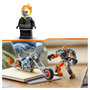Voir la diapositive 6 : LEGO Marvel Super Heros 76245 Le robot et la moto de Ghost Rider, Jouet avec Figurine Super-Héros