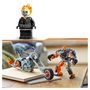Voir la diapositive 6 : LEGO Marvel Super Heros 76245 Le robot et la moto de Ghost Rider, Jouet avec Figurine Super-Héros