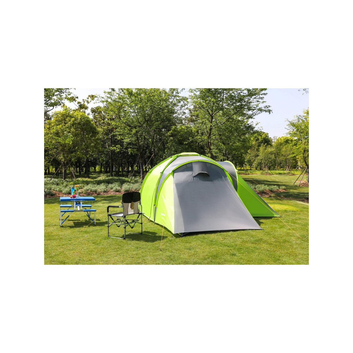 KINGCAMP Tente de camping familiale 6 places  Lucca Kingcamp - Dimensions : 520 x 330 x 195 cm