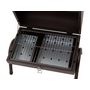 Voir la diapositive 4 : Habitat et Jardin Barbecue charbon de bois portable  Captain  - 42 x 27 x 43 cm - Noir