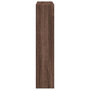 Voir la diapositive 5 : VIDAXL Cadre de cheminee chene marron 81x18x82 cm bois d'ingenierie