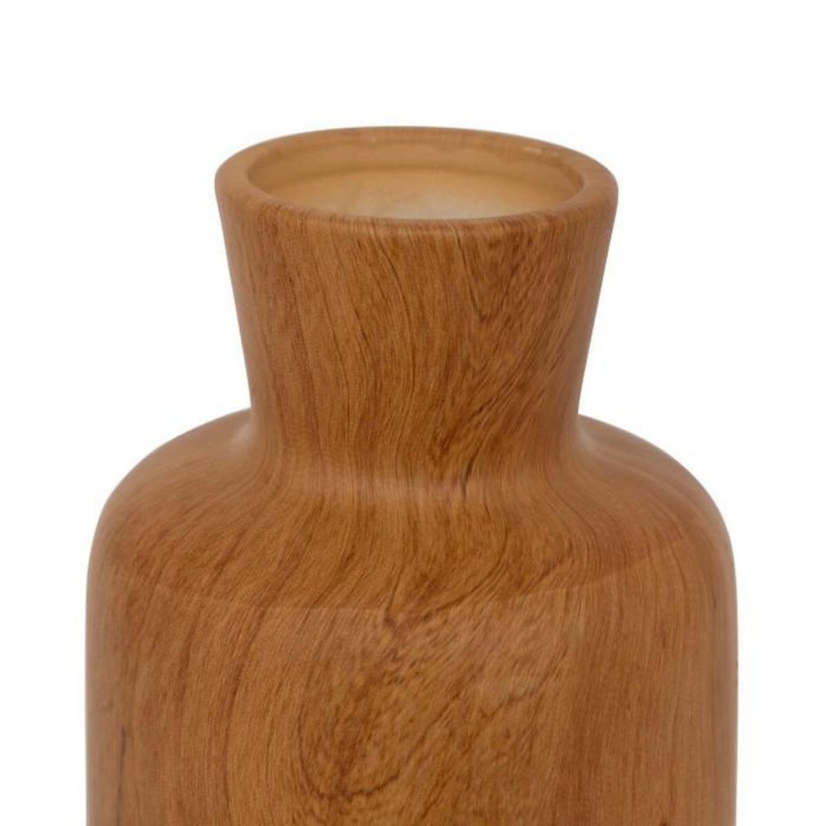 ATMOSPHERA Vase Déco Effet Bois  Soa  30cm Marron