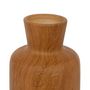 Voir la diapositive 2 : ATMOSPHERA Vase Déco Effet Bois  Soa  30cm Marron