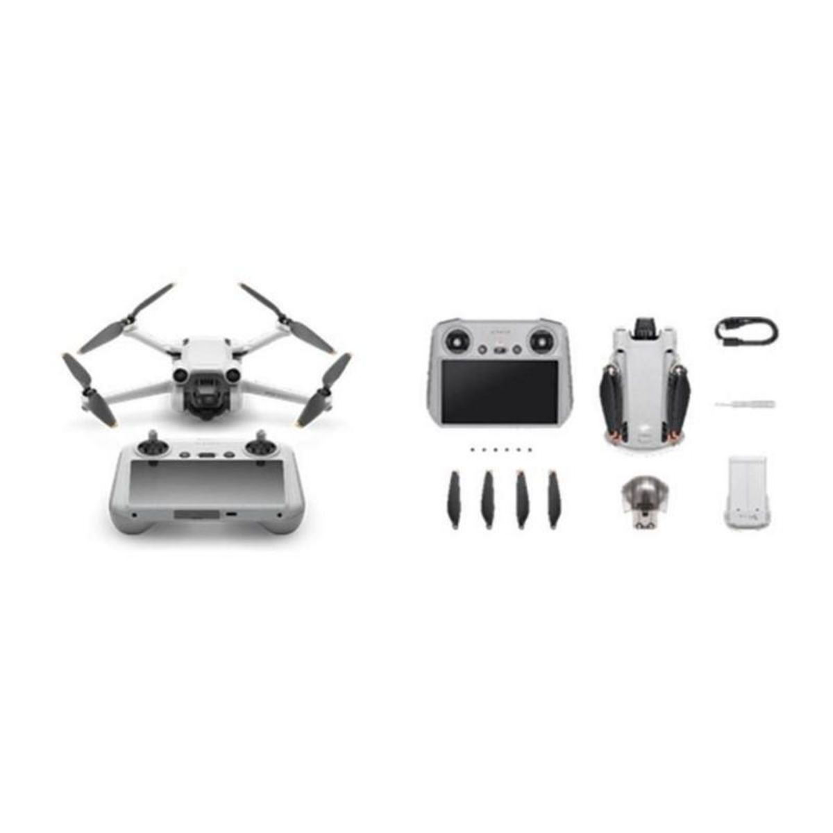 DJI DJI Mini 3 Pro Remote Controller Drone avec controller classique RC-N1 - 18 km de vol - 4K - 249 g