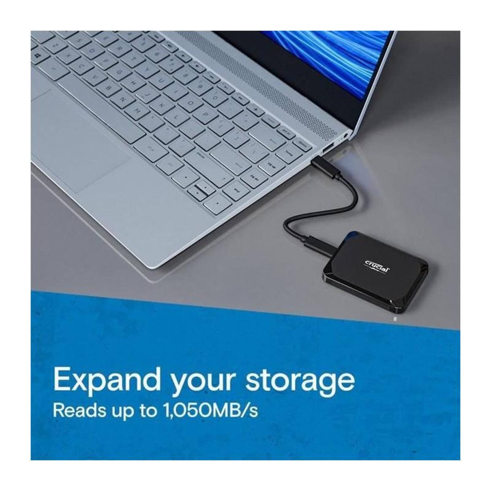 Voir la diapositive 2 : Crucial CRUCIAL - CT4000X9SSD9 - SSD interne - 4To - M.2
