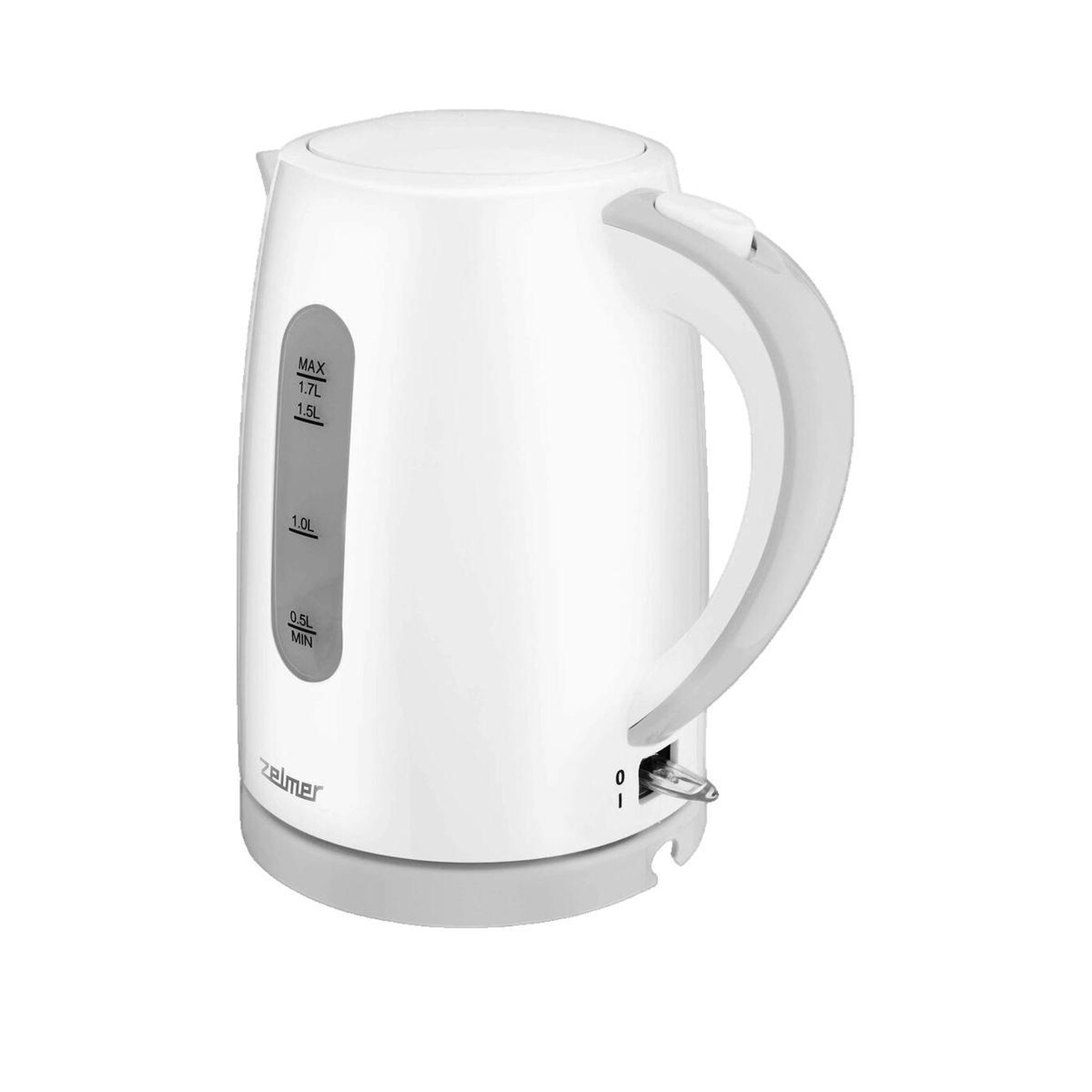 Voir la diapositive 3 : ZELMER Bouilloire Zelmer ZCK7616S blanche 1.7 L