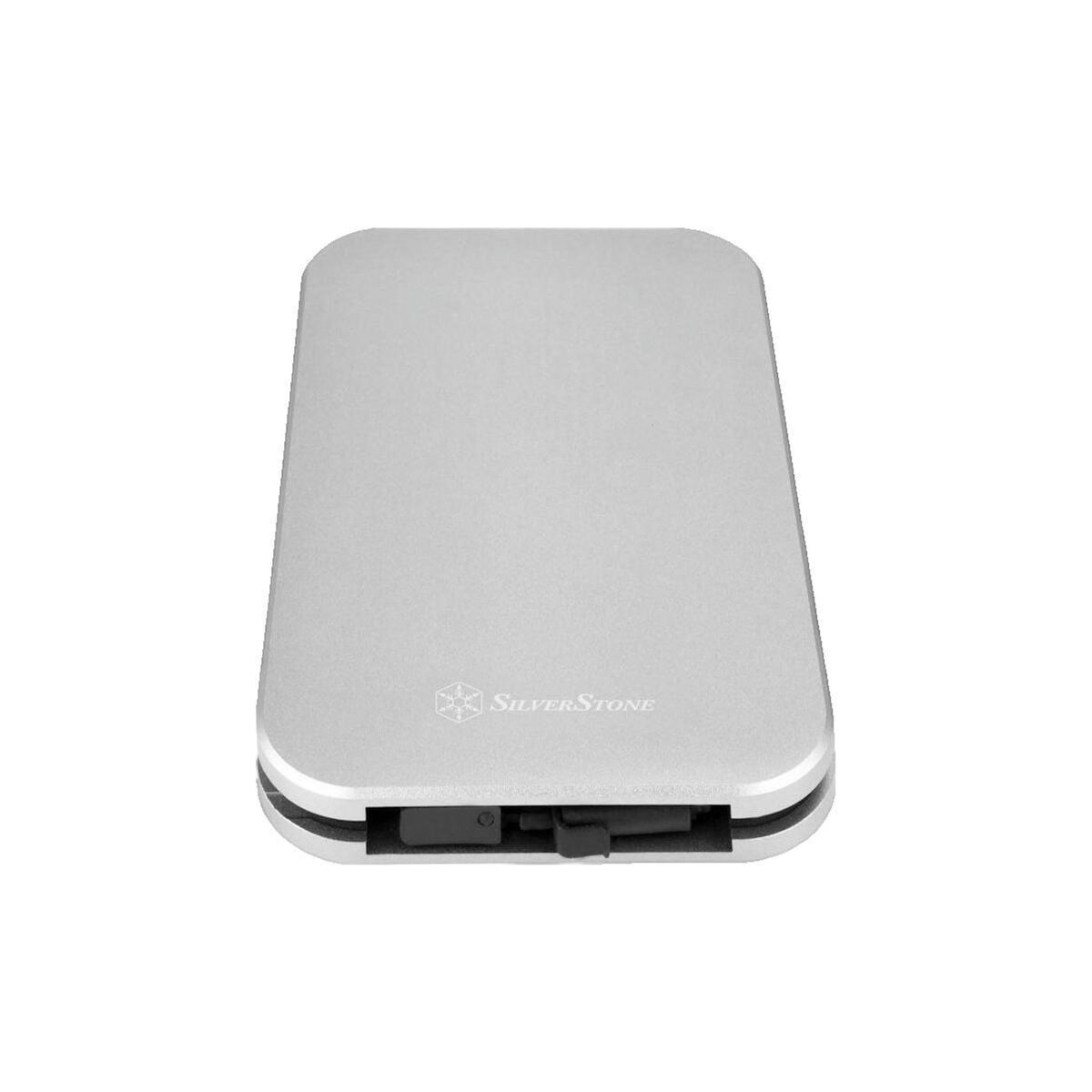 Silverstone Boîtier disque dur externe SilverStone SST-MMS02C Aluminium, USB 3.1 Gen 2, Résistant Eau et Poussière