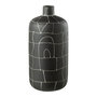 Voir la diapositive 1 : Paris Prix Vase Bouteille en Céramique  Japan  37cm Noir