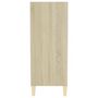 Voir la diapositive 5 : VIDAXL Buffet Chene sonoma 57x35x90 cm Bois d'ingenierie