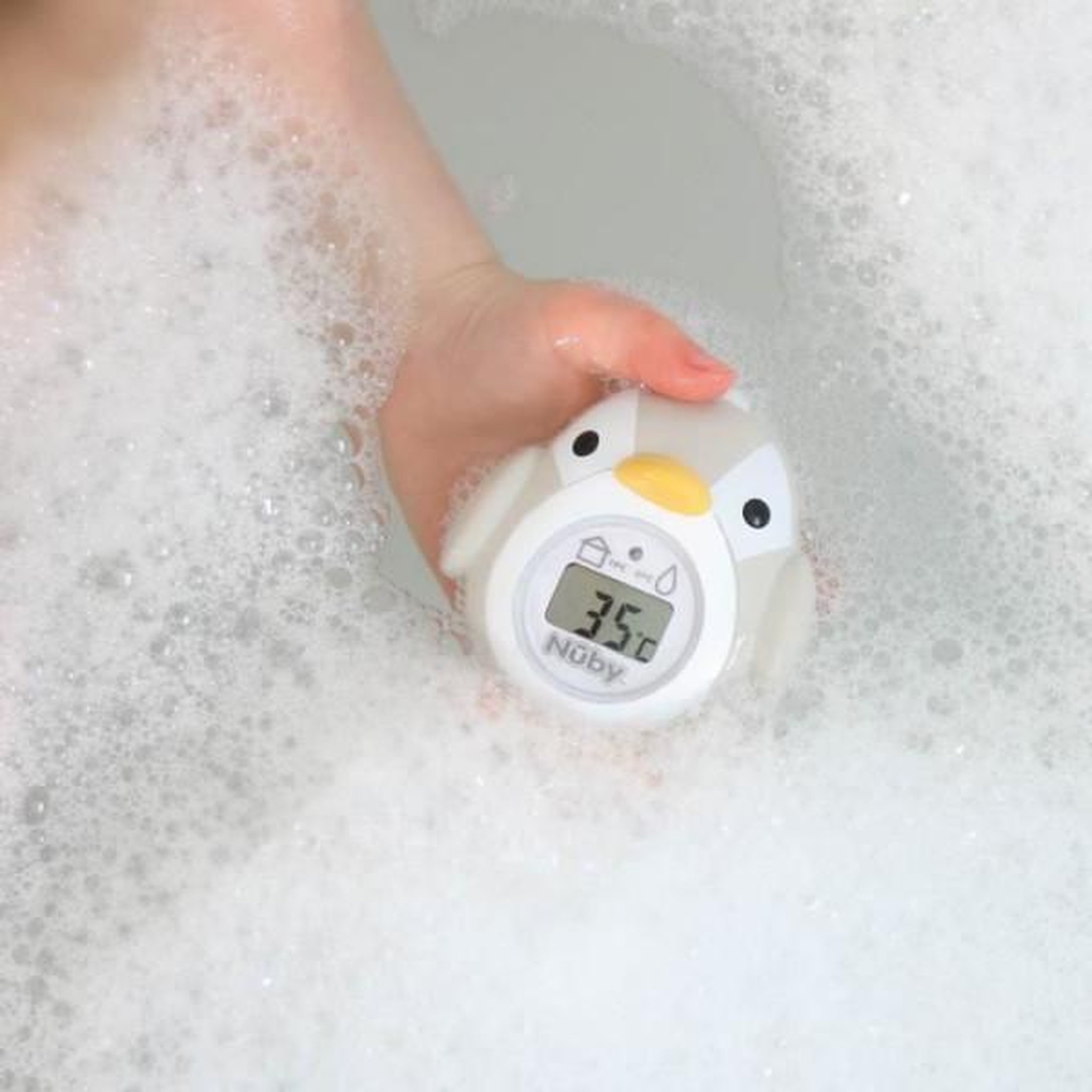 Voir la diapositive 3 : NUBY Thermometre de bain pour bébé - NUBY - Pingouin