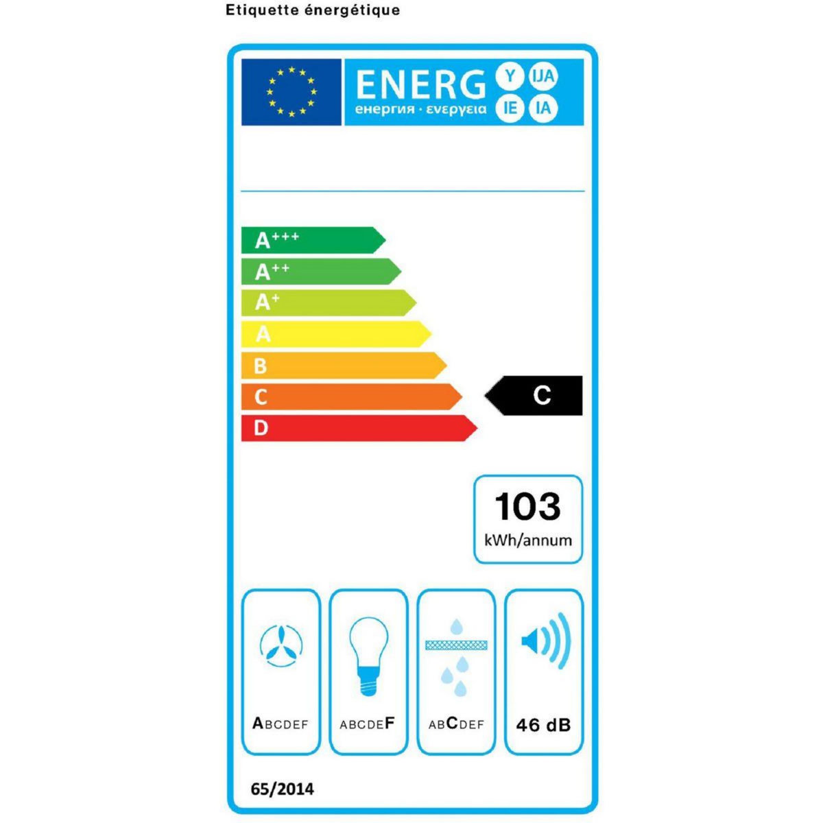 Falmec Hotte décorative murale ZENIT2630