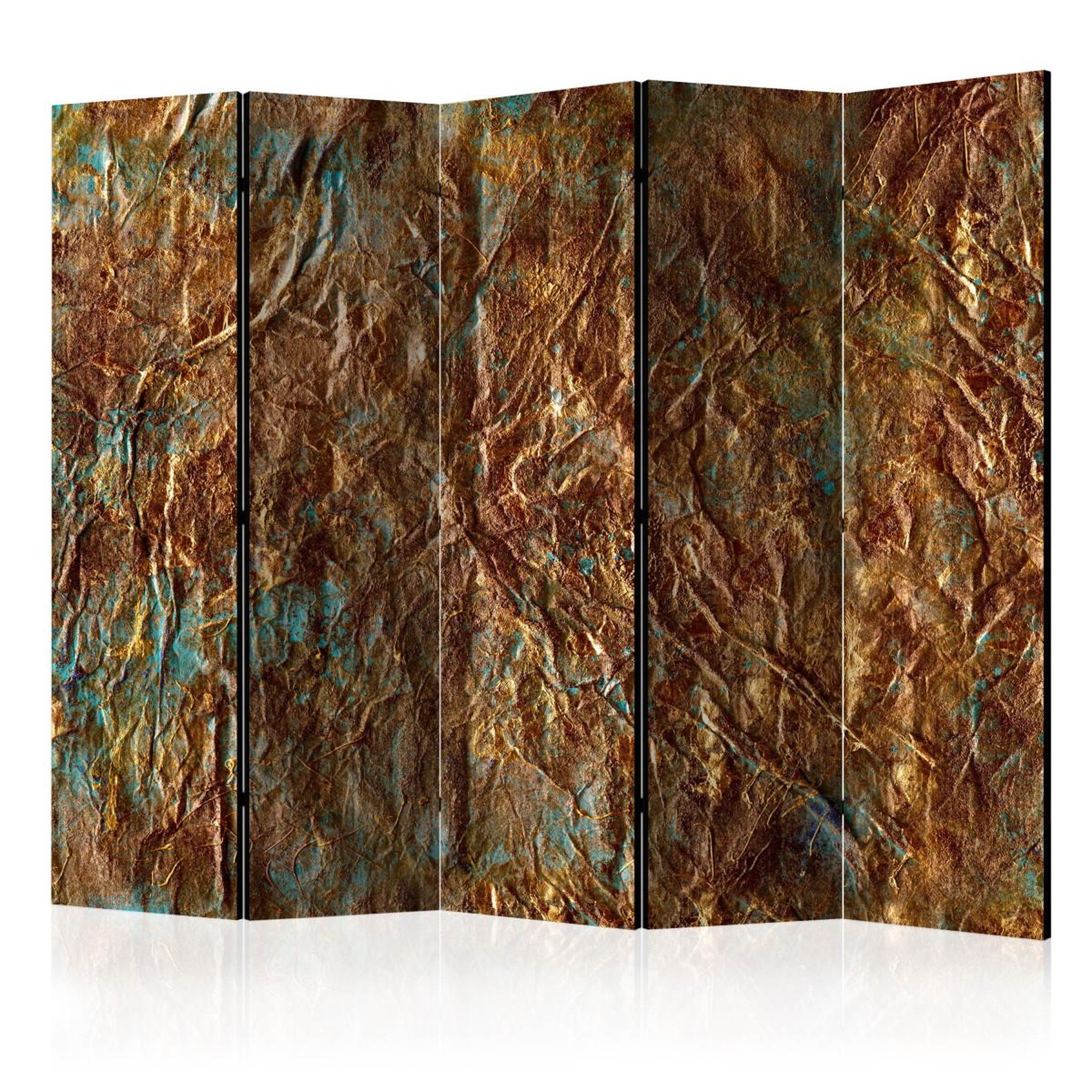 Paris Prix Paravent 5 volets  gold of atlantis  172x225cm